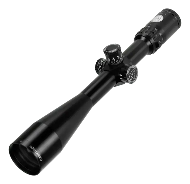 Nightforce Competition - BLACK - 15-55x52mm Demo/Open  w/rings