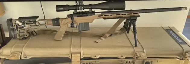Nonesuch Custom Lightweight Folding Chassis Carbon Barel Rifle