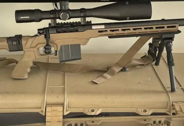 Nonesuch Custom Lightweight Folding Chassis Carbon Barel Rifle