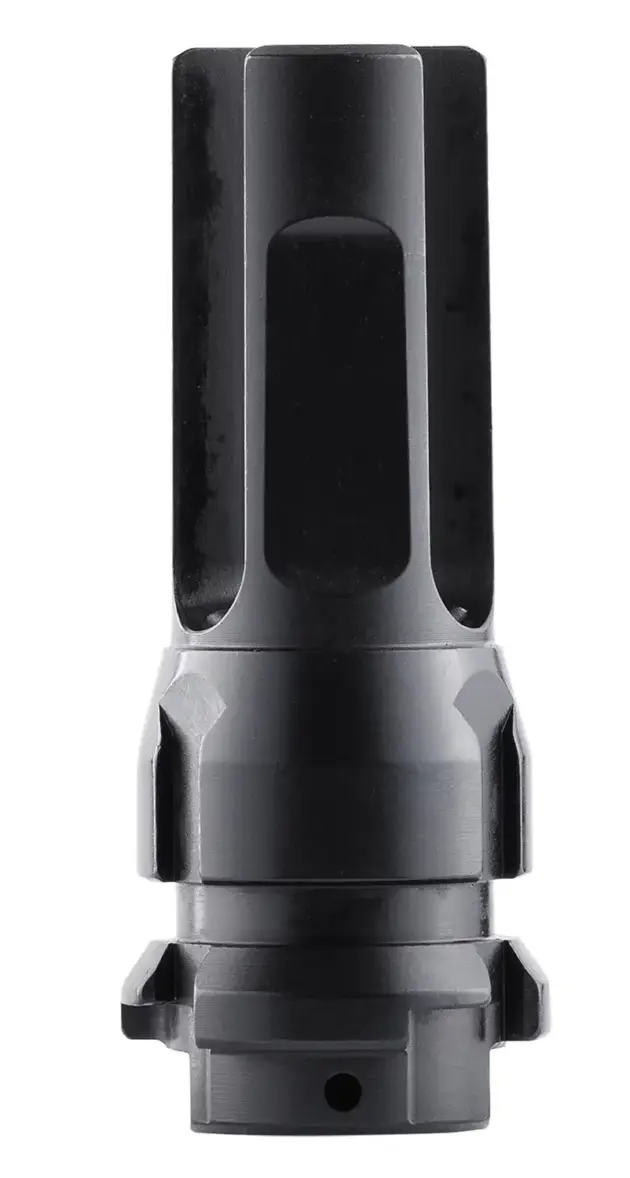 Dead Air DA302 Flash Hider Black with 5/8"-24 tpi Threads
