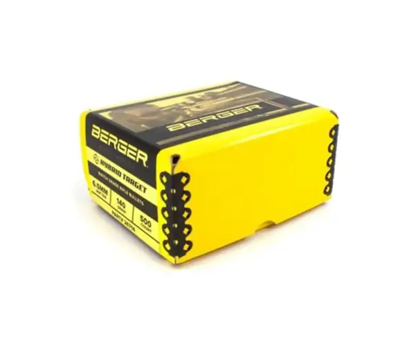 BERGER 6.5(.264)140g HPBT BULLET (HYBRID-TGT) 500/b