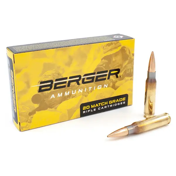 BERGER AMMO 308 WINCHESTER 185gr JUGGRNAUT OTM TACT 20b