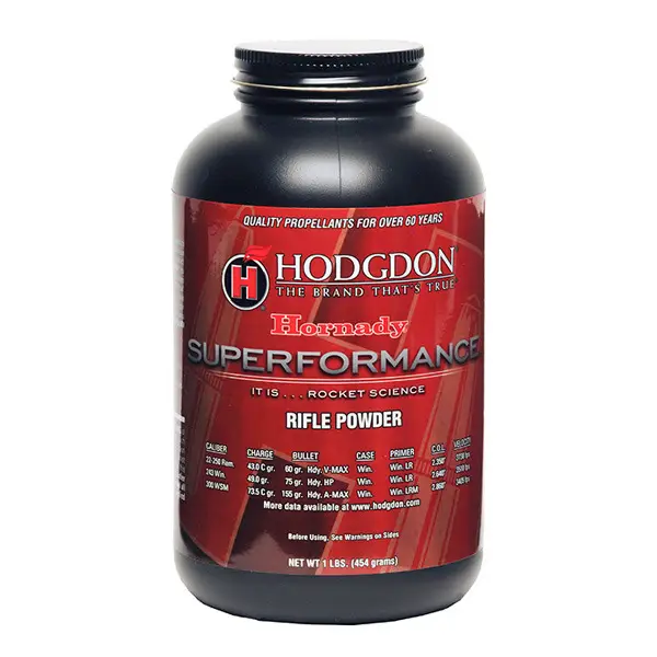 Hodgdon Superformance Smokeless Powder 1 Pound